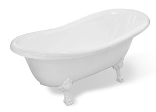 Ванна из литьевого мрамора Эстет Марсель ФР-00011772 160x80см белый