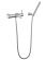 Смеситель для ванны с душем Milacio MCU MCU.350.SS нержавеющая сталь