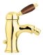Смеситель для биде однорычажный, золото Cezares ELITE-BSM1-03/24-Nc