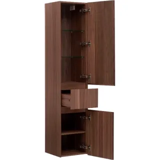 Пенал Aquanet Нью-Йорк 203956 35 см шпон орех