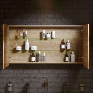 Зеркало-шкаф Aqwella Mobi MOB0410+MOB0717DB 100 см