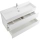 База под раковину Cezares подвесная с двумя выкатными ящиками, Bianco Ghiaccio, 1200x460x500, MOLVENO 46-120-2C-SO-BG