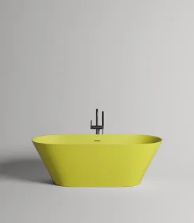 Ванна из искусственного камня Salini Mona S-Sense 102911GRF 180x80см RAL полностью