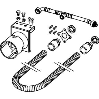 Монтажный комплект для подключения сидения-биде Geberit AquaClean 8000/8000plus TECE 9880034