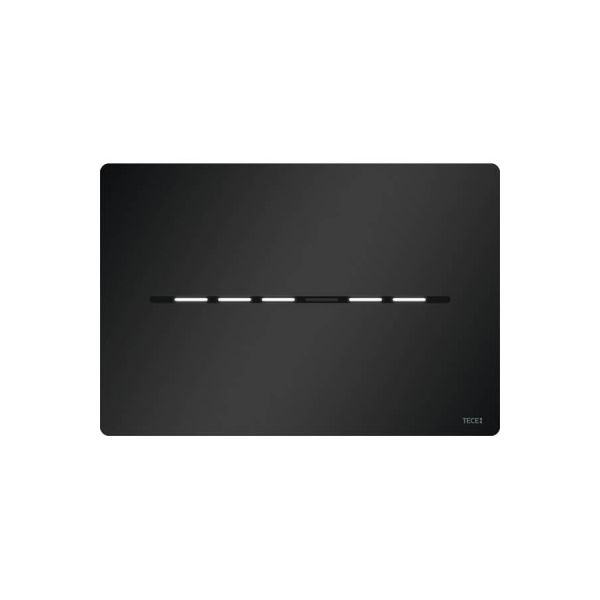 Электронная панель смыва TECE TECEsolid 9240465 с бесконтактной активацией питание от сети 6 В чёрный матовый