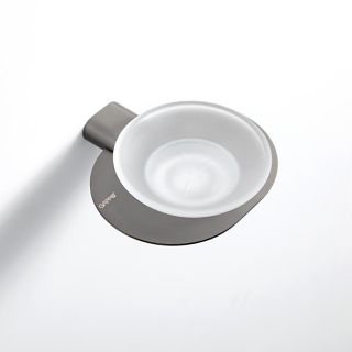 Мыльница Gappo G30902-9 сатин/оружейная сталь