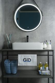 Раковина Gid N9256 51172 накладная белая 60x42x14