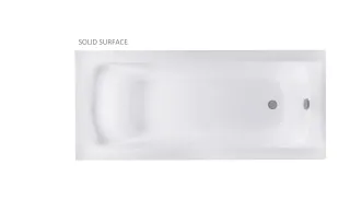 Ванна из искусственного камня Astra-Form Нью-Форм 01010059 170x70 см белый матовый