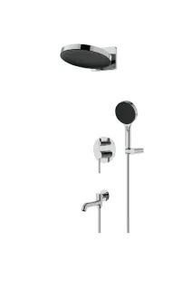 Душевой комплект Gappo G7106 хром