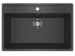 Кухонная мойка Ulgran Classic U-600-308 чёрный