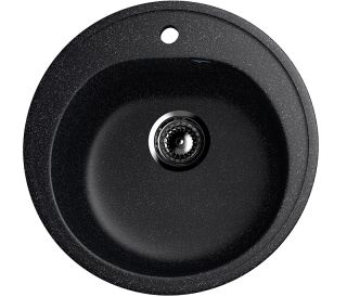 Кухонная мойка Ulgran Classic U-101-308 чёрный