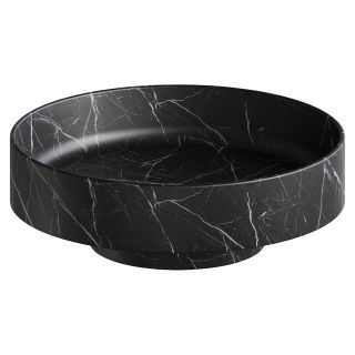 Раковина накладная Armadi Art Sole Corian 801-NM 40 см Nero Marquina