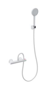 Смеситель для душа Wonzon & Woghand INN 5 WW-B1005-A-MW с термостатом белый матовый