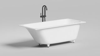 Ванна из искусственного камня Salini Orlanda Kit S-Sense 102116M 170x80см белый матовый