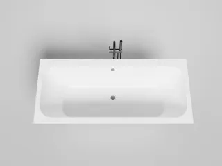 Ванна из искусственного камня Salini Orlanda Axis S-Sense 103212MRH 180x80см RAL снаружи