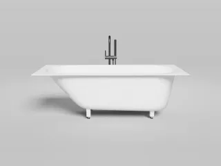 Ванна из искусственного камня Salini Ornella S-Sense 102313MRH 170x70см RAL снаружи