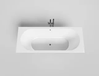 Ванна из искусственного камня Salini Ornella Axis S-Sense 104613MRH 170x70см RAL снаружи