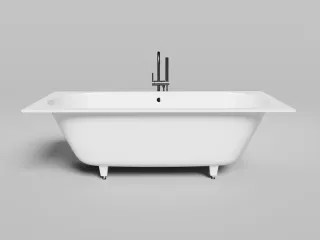 Ванна из искусственного камня Salini Ornella Axis S-Sense 103412M 190x90см белый матовый