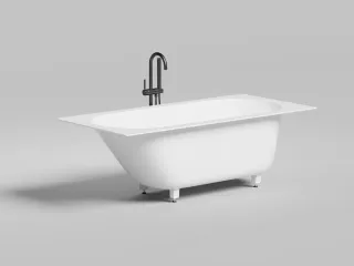 Ванна из искусственного камня Salini Ornella Kit S-Sense 102414MRF 170x80см RAL полностью