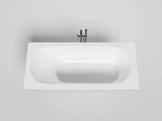 Ванна из искусственного камня Salini Ornella Kit S-Sense 102412MRH 180x80см RAL снаружи