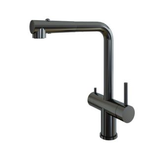 Смеситель для кухни Grandex Aqua Integra-SP 9020493 графит