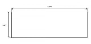 Veedi Панель фронтальная для ванны 137000170 170*70