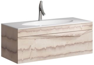 Подвесная тумба под раковину Clarberg Papyrus Wood Pap-w.01.10/LIGHT 100см светлое дерево