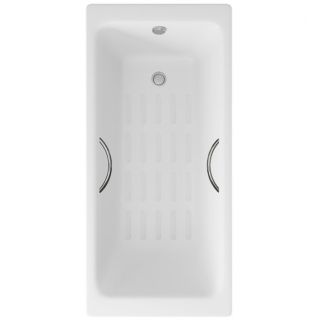 Ванна чугунная Delice Parallel DLR220506R-AS 180x80 с ручками