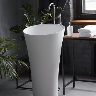 Раковина Montebianco Pisa Cono 11237 50см белый