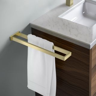 Полотенцедержатель двойной Timo Selene 17052/17 золото матовое