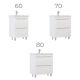 Тумба под раковину напольная Vigo Grani 202 70 см белый