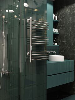 Полотенцесушитель электрический Indigo Family LFME70-40L левый 70x40 см хром