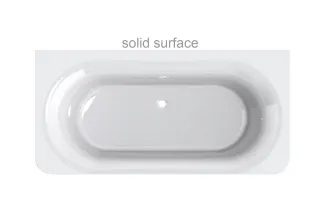 Ванна из искусственного камня Astra-Form Прима 01010079 185x90 см белый матовый