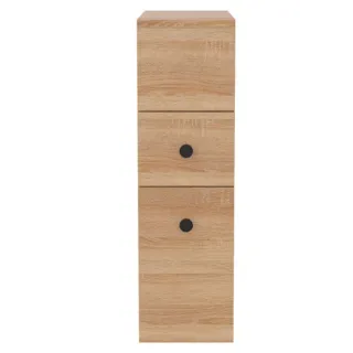 Шкаф-пенал напольный Onika Кроун 402002 20 см дуб сонома