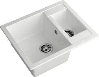Мойка кухонная GranFest Иней Quadro Q-610 K иней