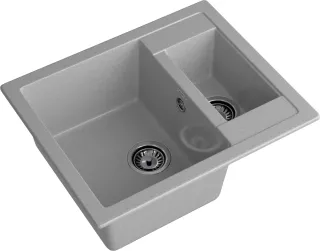 Мойка кухонная GranFest CLASSIC Q-610K серый