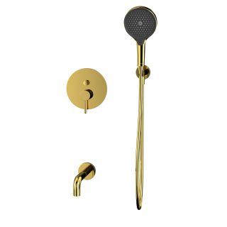 Система для ванны скрытого монтажа WHITECROSS Y YSET06TOPGL золото