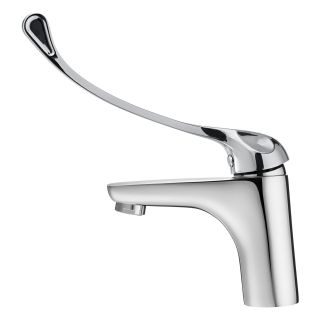 Смеситель для раковины Swedbe Mars 1710HH локтевой хром