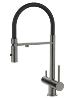 Смеситель для кухни IDDIS Ace ACEGMFFi05 графит