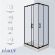 Душевой уголок с поддоном PARLY QZ71B N (70х100х195)