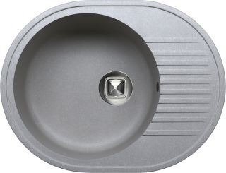 Мойка кухонная Tolero Classic R-122 серый 765896