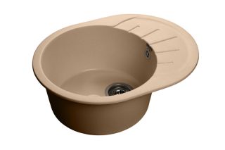 Мойка кухонная GranFest Топаз Rondo R-580 L топ