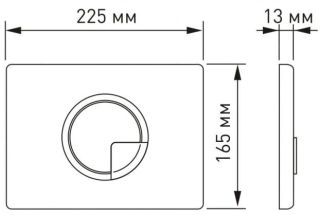 Комплект Berges 4в1 043268: инсталляция NOVUM525 кнопка R5 SoftTouch чёрная унитаз Puma Rimless сиденье Toma Slim SO