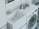Раковина над стиральной машиной Эстет Даллас ФР-00001490 Л 120см белый