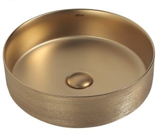 Раковина ABBER Bequem AC2109BGM 40см золото матовое