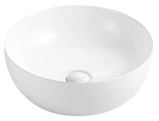 Раковина накладная Azario 40.5х40.5х14 фаянс, цвет Белый (AZ3216)