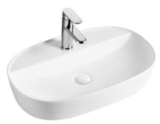 Раковина накладная Azario 61х40х12 фаянс(AZ2203)