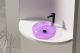 Раковина стеклянная ABBER Glas AK2301P 40см фиолетовый