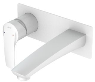 Встраиваемый смеситель для раковины IDDIS Ray белый матовый RAYWT00i65