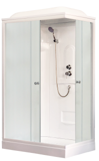 Душевая кабина Royal Bath HP левая стекло матовое 120x80см RB8120HP1-M-L